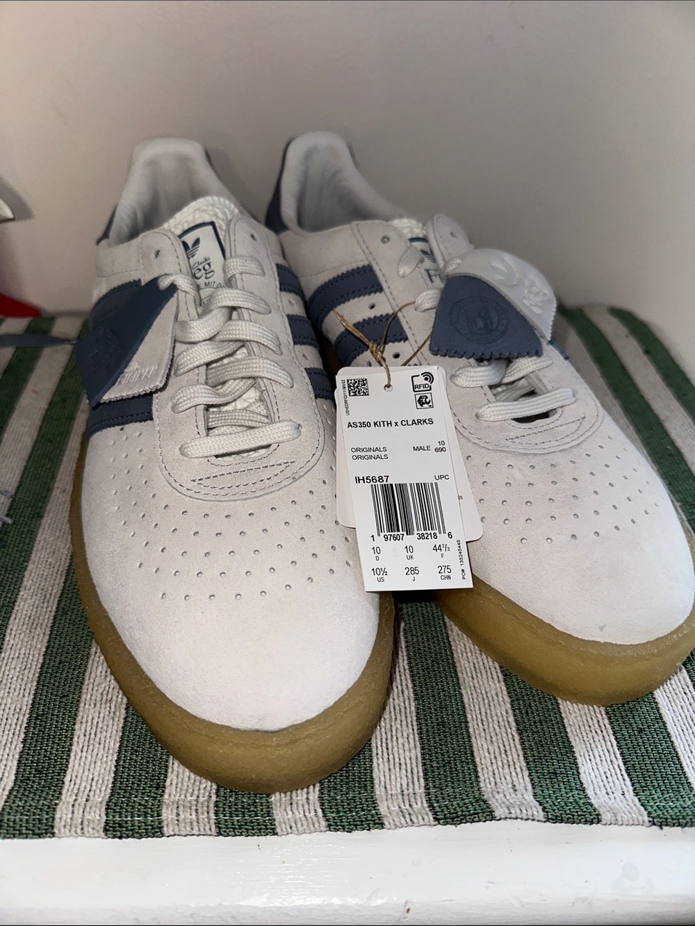 Ronnie Fieg x Clarks x adidas 8th Street AS350 'Elevation' IH5687 Men Size 10.5